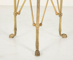 Exquisite Bronze & Marble Top French Gueridon