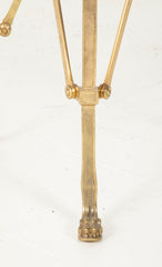 Exquisite Bronze & Marble Top French Gueridon