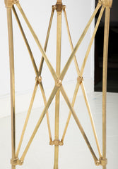 Exquisite Bronze & Marble Top French Gueridon