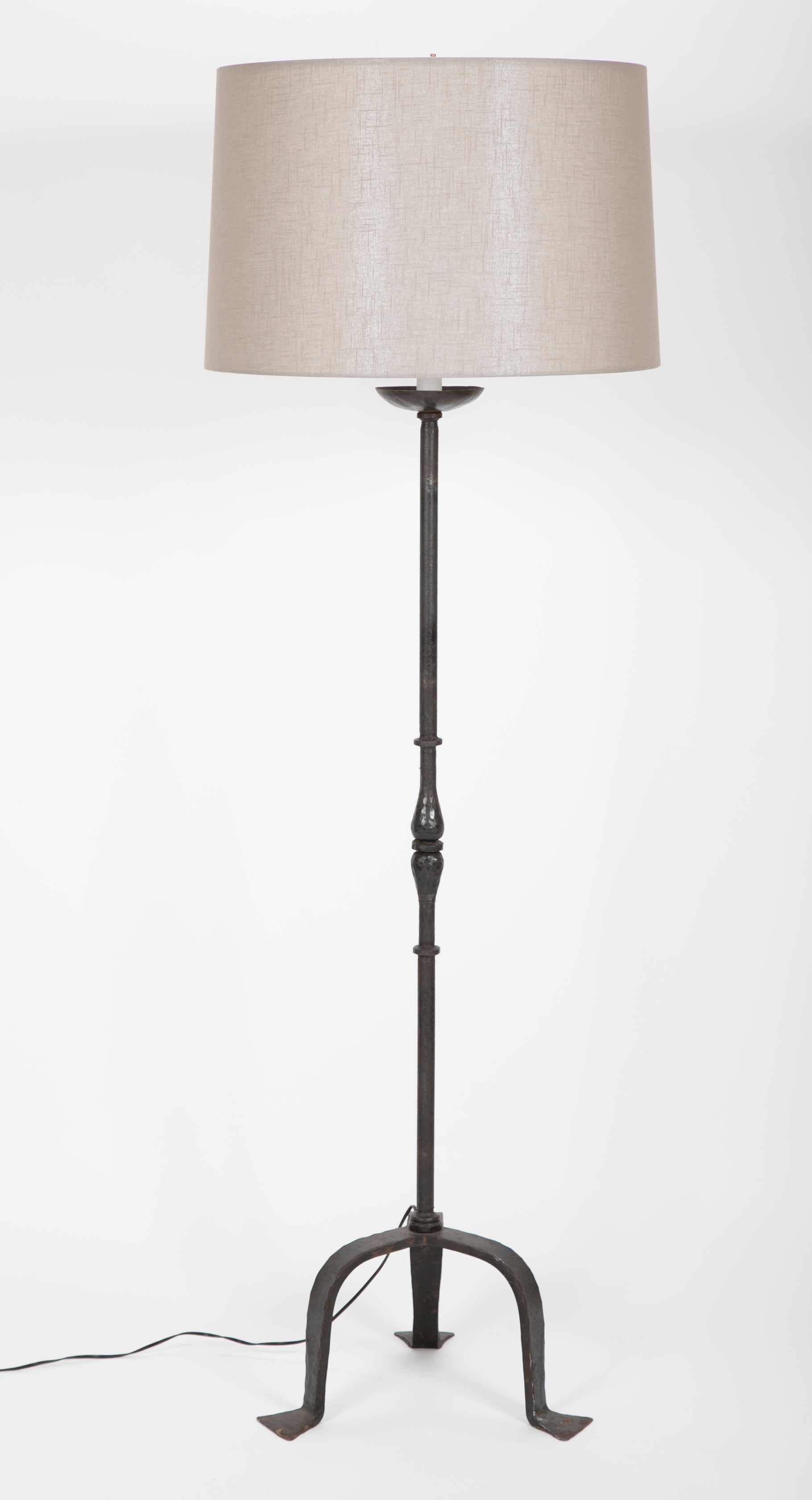 French Iron Standing Lamp