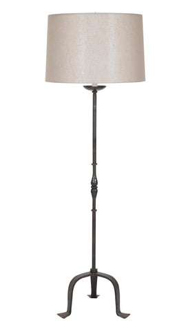 French Iron Standing Lamp