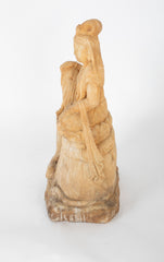 Carved Stone Kannon on Elephant