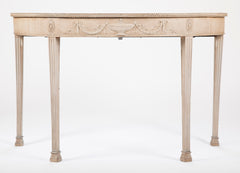 George III Demi Lune Console Table