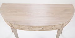 George III Demi Lune Console Table