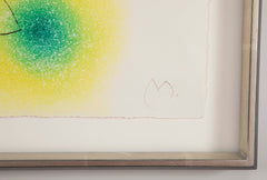 "Flux de L' Aimant" Drypoint & Color Aquatint by Joan Miro
