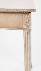 George III Demi Lune Console Table