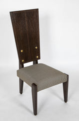 A Cerused Oak Side Chair by Andre Sornay