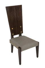 A Cerused Oak Side Chair by Andre Sornay