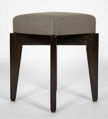 A Cerused Oak Stool by Andre Sornay