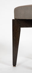 A Cerused Oak Stool by Andre Sornay