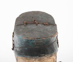 A Yoruba Tribal 'Gelede' Helmet Mask of a French Gendarme