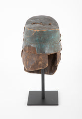 A Yoruba Tribal 'Gelede' Helmet Mask of a French Gendarme