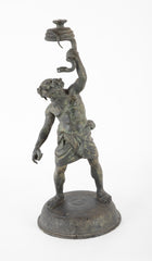 Italian Grand Tour Bronze of Silenus, Roman God of Wine