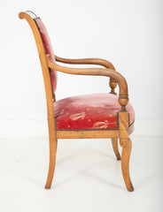 Early 19th Century Charles X Fauteuil