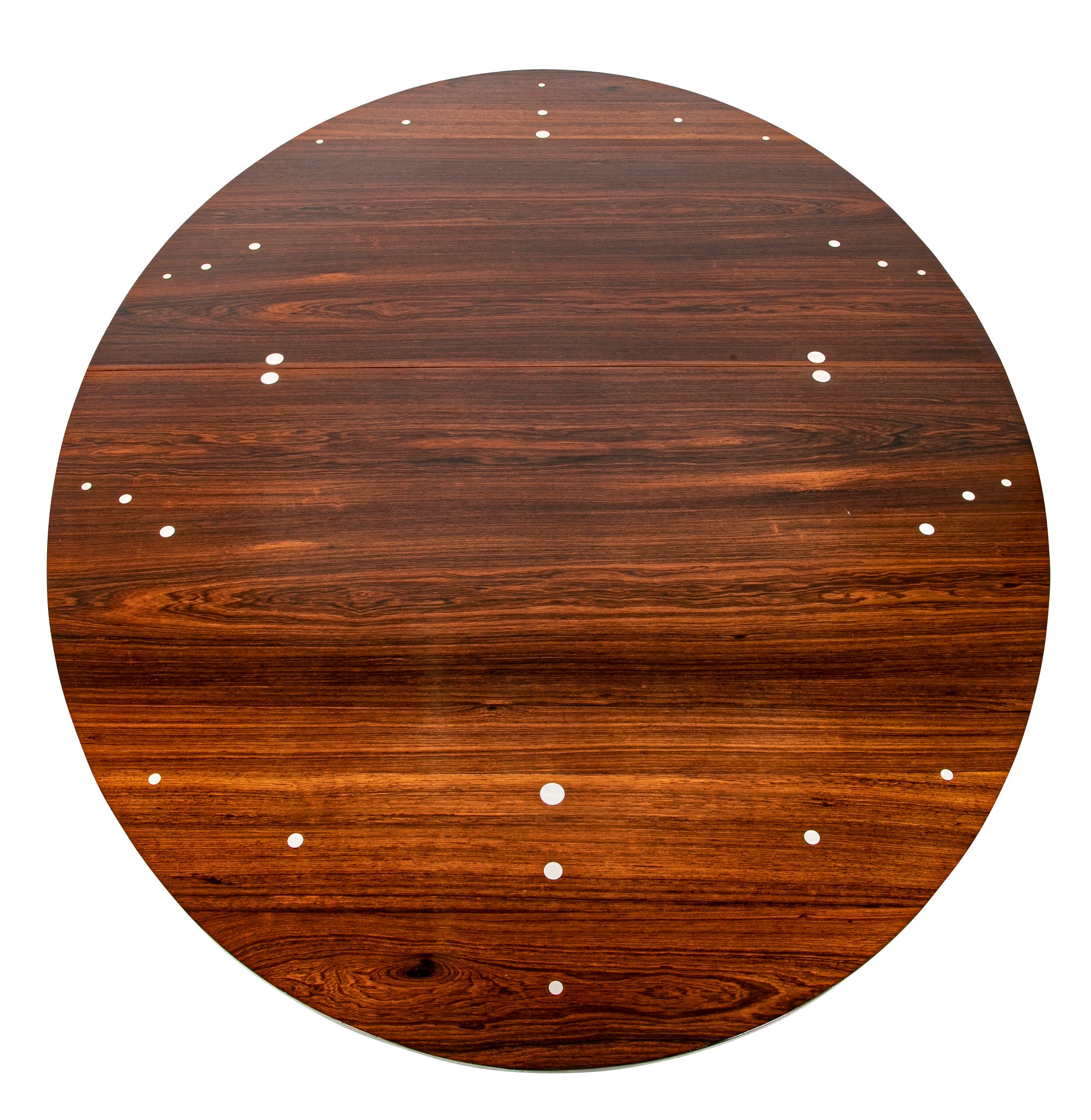 "Judas" Rosewood Dining Table with Silver Dots by Finn Juhl