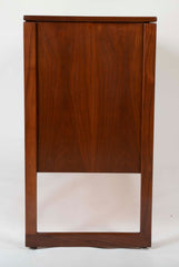 Mahogany and Aluminum Cabinet Designed by Jens Risom Designs Inc.