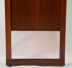 Mahogany and Aluminum Cabinet Designed by Jens Risom Designs Inc.