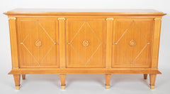 A Sycamore Credenza In The Manner of Andre Arbus