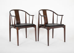 Set of Four "China Chairs" for Fritz Hansen by Hans Wegner