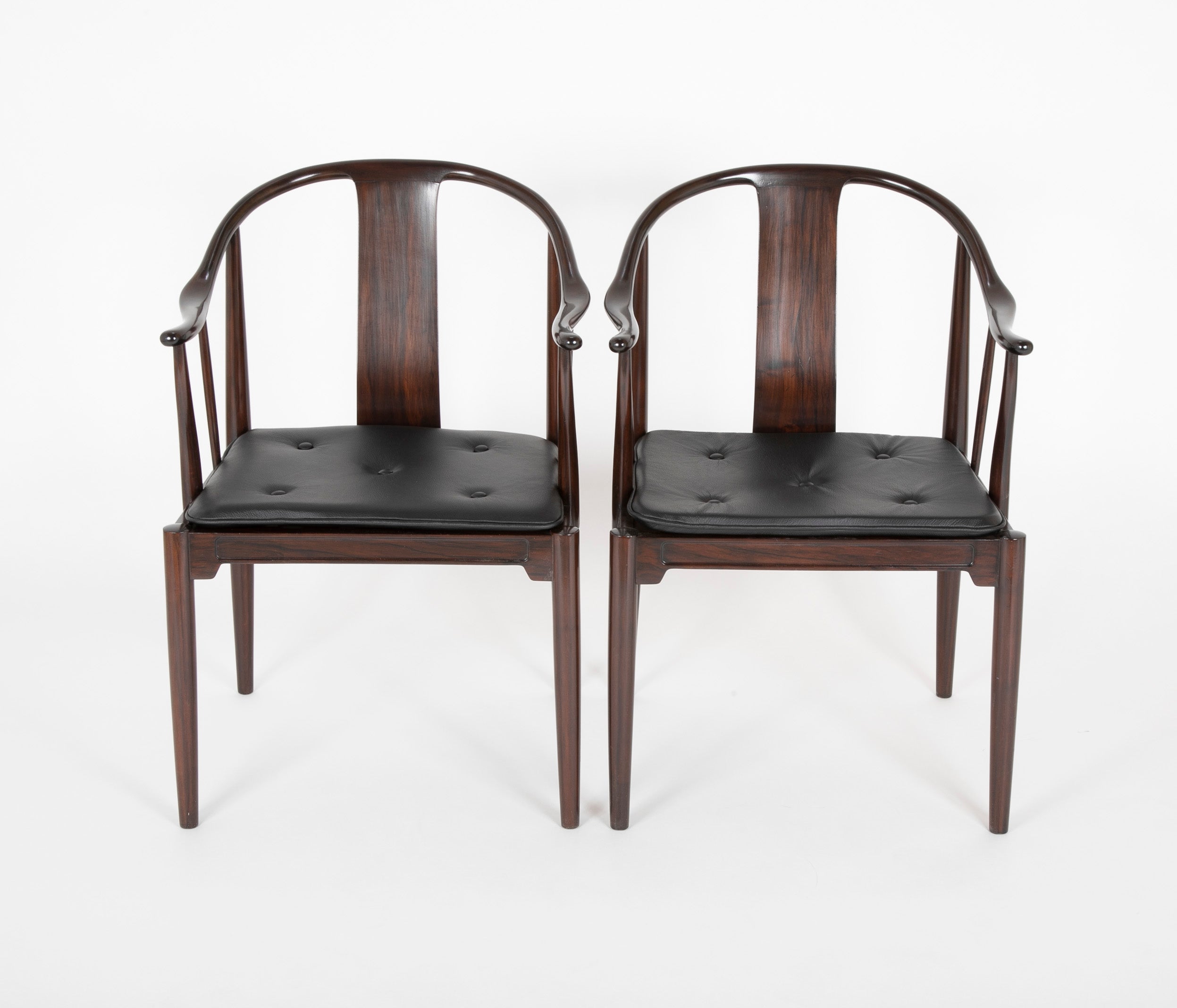 Set of Four "China Chairs" for Fritz Hansen by Hans Wegner