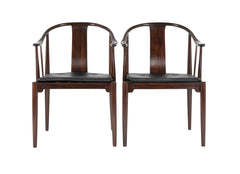 Set of Four "China Chairs" for Fritz Hansen by Hans Wegner