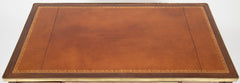 Louis XVI Style Mahogany Leather Top Desk