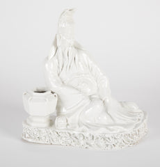 19th Century Blanc de Chine Figure of a Scholar