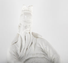 19th Century Blanc de Chine Figure of a Scholar