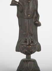 Bronze Missionary Figure