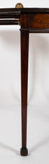 Rare George III Mahogany Drop Leaf Hunt Table with Swivel Bottle Server