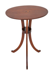 American Cherry Candlestand with Shell Inlay