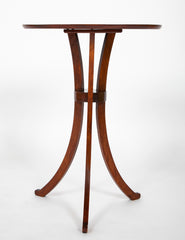 American Cherry Candlestand with Shell Inlay