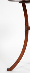 American Cherry Candlestand with Shell Inlay