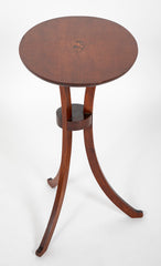 American Cherry Candlestand with Shell Inlay
