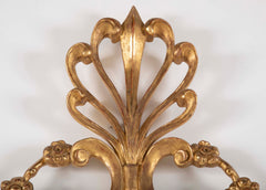 Pair of Giltwood George III Style Mirrors in the Linnell School Manner