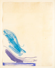 "Southwest Blues" Lithograph by Helen Frankenthaler