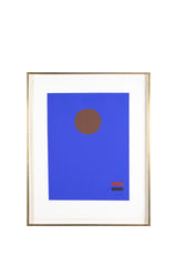 "Blue Night" Color Lithograph by Adolph Gottlieb