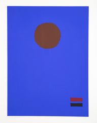 "Blue Night" Color Lithograph by Adolph Gottlieb