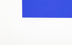 "Blue Night" Color Lithograph by Adolph Gottlieb