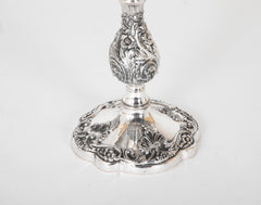 A Pair of 19th Century Sheffield Silver Plated Candelabra