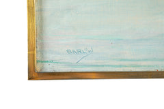 "Tranquil Coast in Pale Light" by Myron G. Barlow
