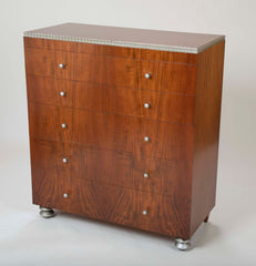 American Modernist Walnut Dresser