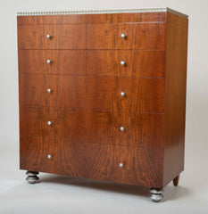 American Modernist Walnut Dresser