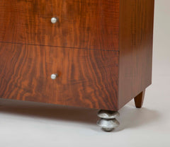 American Modernist Walnut Dresser