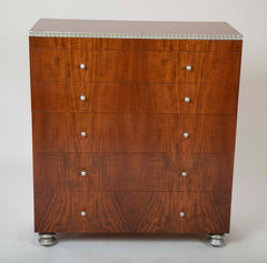 American Modernist Walnut Dresser