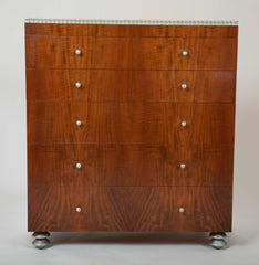 American Modernist Walnut Dresser