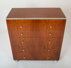 American Modernist Walnut Dresser