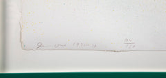 "Hands" Lithograph in Colors by Jim Dine