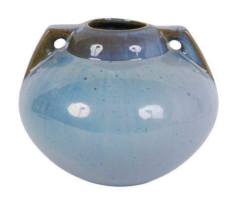 A Blue Glazed American Arts & Crafts Fulper Vase