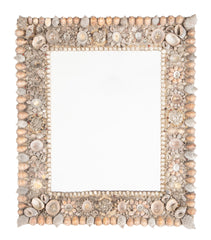 Fabulous American Sea Shell Framed Mirror